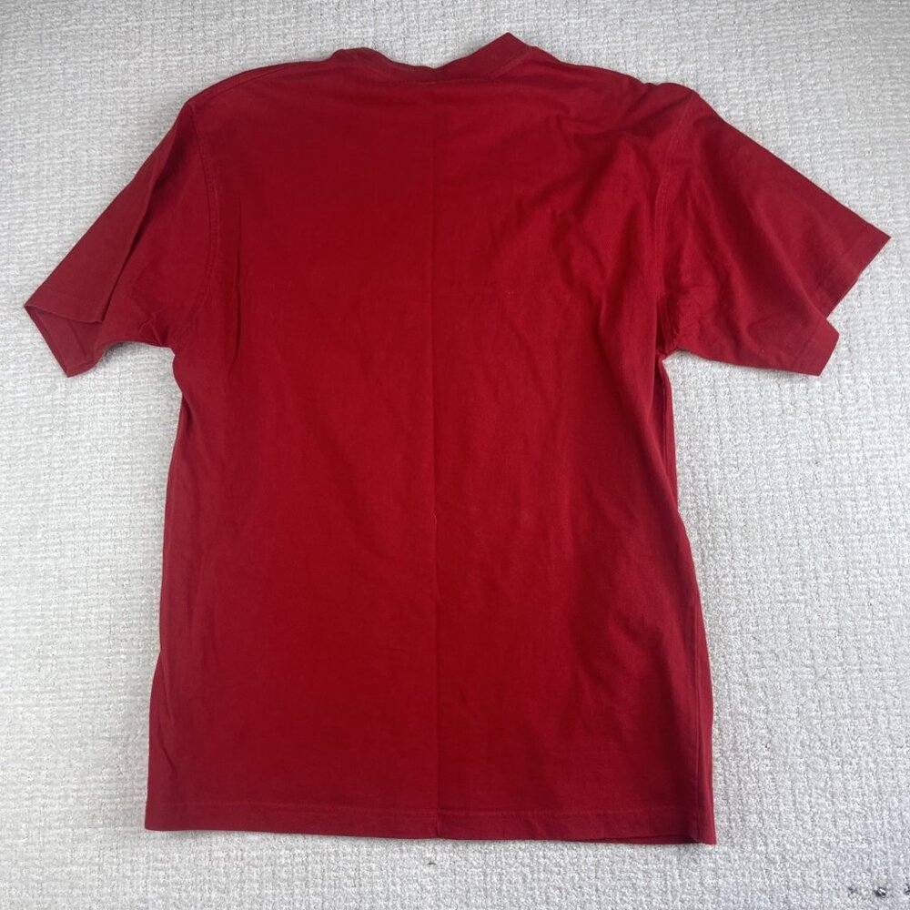 Vintage Ferrari T Shirt Mens Large L Red Short Sleeve Scuderia Logo 2002 - - Picture 12 of 16